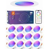 DUSKTEC 12x 91mm RGB pametni LED vgradni reflektor - 7 W Cene
