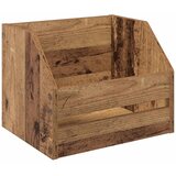  Kutija za vinilne albume 2 kom. Staro drvo 38 x 30 x 29 cm - Staro drvo 2 | shoptok.hr