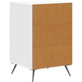  Noćni ormar s ladicama Bijela visokog sjaja 43 x 41 x 66 5 cm | shoptok.hr
