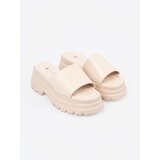 SEASTAR Platform flip-flops light beige | Shoptok.si