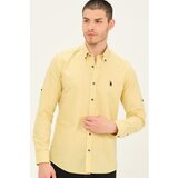 Dewberry G752 MEN'S SHIRT-YELLOW | Shoptok.si