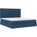  Postelja s shranjevanjem Modra 180 x 200 cm Umjetno usnje, (5000105168) | Shoptok.si