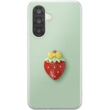 AVIZAR Ovitek za Galaxy A56 s 3D motivom jagode in dvignjenim robom, Zelena, (5000275194) | Shoptok.si