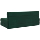 SK Zložljiv kavč postelja Temno zelena 152 x 86,5 x 60 cm Blago, (5000300738) | Shoptok.si