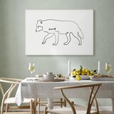  Slika - Wolf (1 Part) Wide 30x20 Premium Print | shoptok.hr