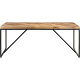 Maison Chic Jedilna miza - Kuhinjska miza - Jedilni stol 180x90x76 cm trden akacijev in mangov les, (21714965) Cene