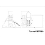 Fungoo Set CHESTER - drveno vrtno igralište | shoptok.hr