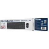 Gembird KBS-WPS-01 Slim Pro Business wireless desktop set, black, US layout | shoptok.hr