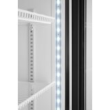 ARKTIC Pultni frižider sa pozadinskim osvetljenim panelom, sa jednim vratima, 254L, Crna, 220-240V/250W, 578x605x(H)1980mm | Eponuda.com