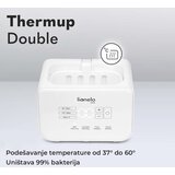 Lionelo Thermup Double električni sterilizator i grijač bočica, White | shoptok.hr