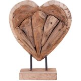 House Nordic Drveni ukras od tikovine Almada | shoptok.hr