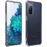 AVIZAR Silikonski ovitek za Samsung Galaxy S20 FE, odporen proti udarcem, z ojacanimi vogali - prozoren, (20626686) | Shoptok.si