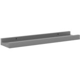  Zidne police 4 kom sive 40 x 9 x 3 cm | shoptok.hr