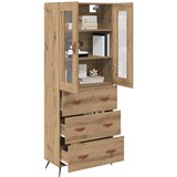  Kuhinjski ormarić Kabinet 2 pcs Umjetnički hrast Konstruirano drvo | shoptok.hr