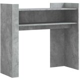  Konzolni stol siva boja betona 100x35x90 cm konstruirano drvo | shoptok.hr
