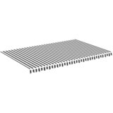  Zamjenska tkanina za tendu antracit-bijela 5 x 3 m | Eponuda.com
