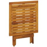 Bistro stol 46 x 46 x 47 cm masivno bagremovo drvo | Eponuda.com