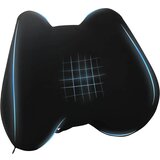  Jastuk za leđa Crna Pjena za pamćenje 40 x 32 x 13 cm | shoptok.hr