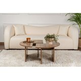 Hanah home Klub sto Moira, O90x41cm, Smeđa | Eponuda.ba