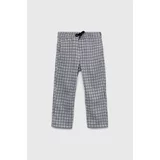 Abercrombie & Fitch Dječje hlače boja: siva, s uzorkom