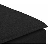  Modularni kauč s podnožjem, crni 100x100x48 cm | shoptok.hr