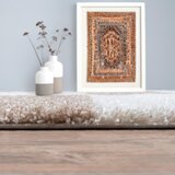 Lesnina XXXL PREPROGA Z VISOKIM FLOROM Milano 200/290 cm tkano bela, bež | Shoptok.si