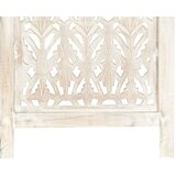 vidaXL sobna pregrada s 5 panela bijela 200x165 cm masivno drvo manga | shoptok.hr