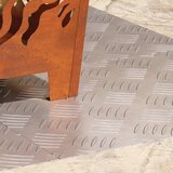  Stepenica Pravokutni 4 pcs Srebrno 50 x 40 cm Aluminij | shoptok.hr