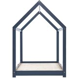  Za dječji krevet od masivne borovine sivi 90 x 200 cm | shoptok.hr