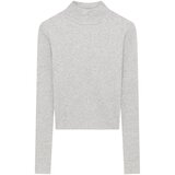 Pull&Bear Pulover svetlo siva | Shoptok.si