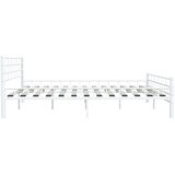  Okvir za krevet bijeli metalni 200 x 200 cm | shoptok.hr