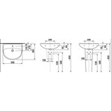Jika Lavabo Jika LYRA PLUS 50x41 (JI8143810001041) | Eponuda.com