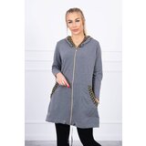 Kesi Sweatshirt with decorative graphite tape | Shoptok.si
