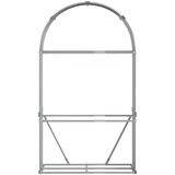  Držač za cjepanice svjetlosivi 120x45x210 cm pocinčani čelik | Eponuda.ba