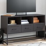 vidaXL TV ormarić crni 100,5x39x60,5 cm čelični Cijene