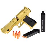 Zlatni Desert Eagle s prigu&amp;scaron;ivačem s mekim mecima Slike