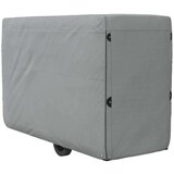 vidaXL Navlaka za prikolicu za konje siva 334x148x230 cm - 334 x 148 x 230 cm 1 | shoptok.hr