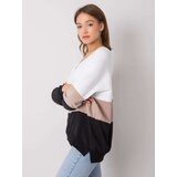 RUE PARIS Sweatshirt-RV-BL-5972.07-black-beige | Shoptok.si