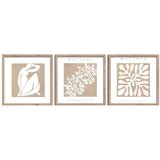 Styler Plakati v kompletu 3 ks z okvirjem 30x30 cm Matisse – Cene