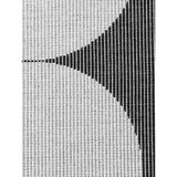 NORTHRUGS Crno-bijela unutarnja i vanjska staza 80x250 cm Duet Bowen – | shoptok.hr