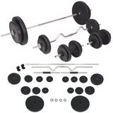  Set šipki i utega 90 kg Cijene