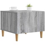  Klubska miza Siva Sonoma 49 x 50 x 40 cm Inženirski les, (5000295372) | Shoptok.si