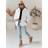 DStreet Kurtka zimowa damska pikowana LARO damska biała | Shoptok.si