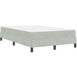 Box spring krevet Svijetlo siva 120 x 220 cm tkanina | shoptok.hr