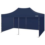  Komercijalni šator 600 x 300 cm tamnoplave boje | shoptok.hr