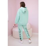 Kesi Cotton set with mint print | ePonuda.com