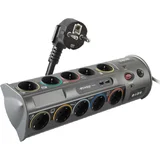 Kabl surge PRZ01 10xšuko/2xUSB/3m