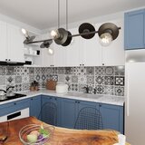  Visilica na sajli TOKEN 6xE27/15W/230V crni | Eponuda.com