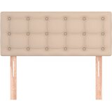  Uzglavlje boja cappuccina 90x5x78/88 cm od umjetne kože | shoptok.hr