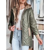 DStreet Kurtka damska przejściowa pikowana ROSSANA zielona | shoptok.hr